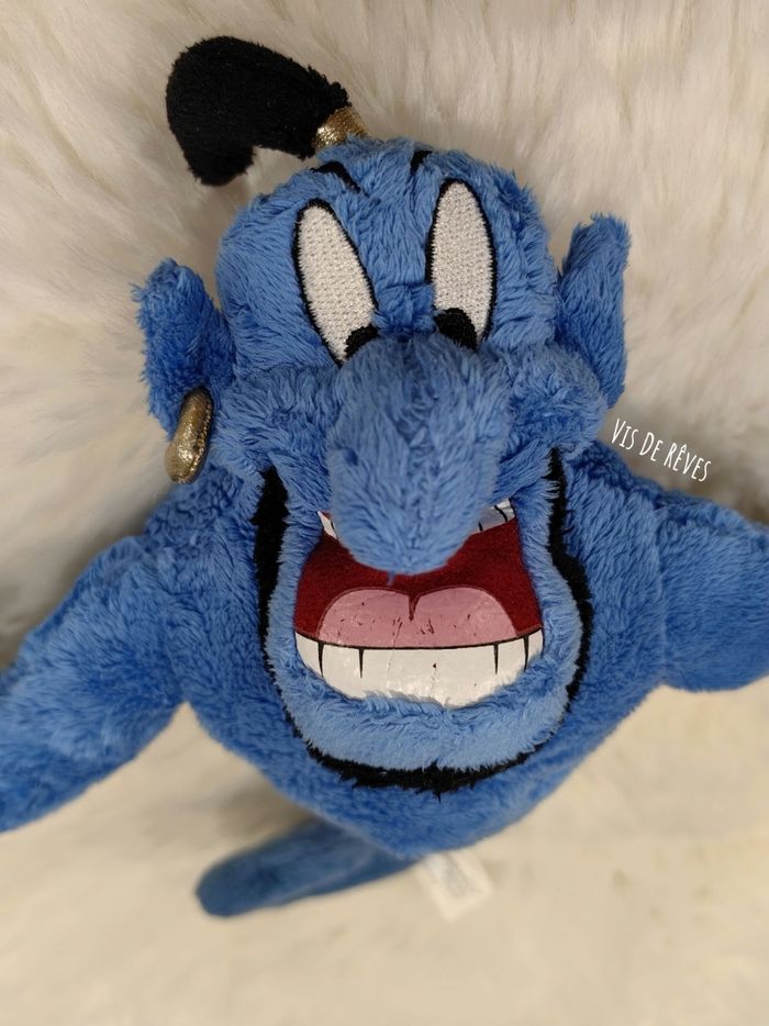 Peluche Génie Aladdin Disneyland Paris Disney bleu - photo numéro 4