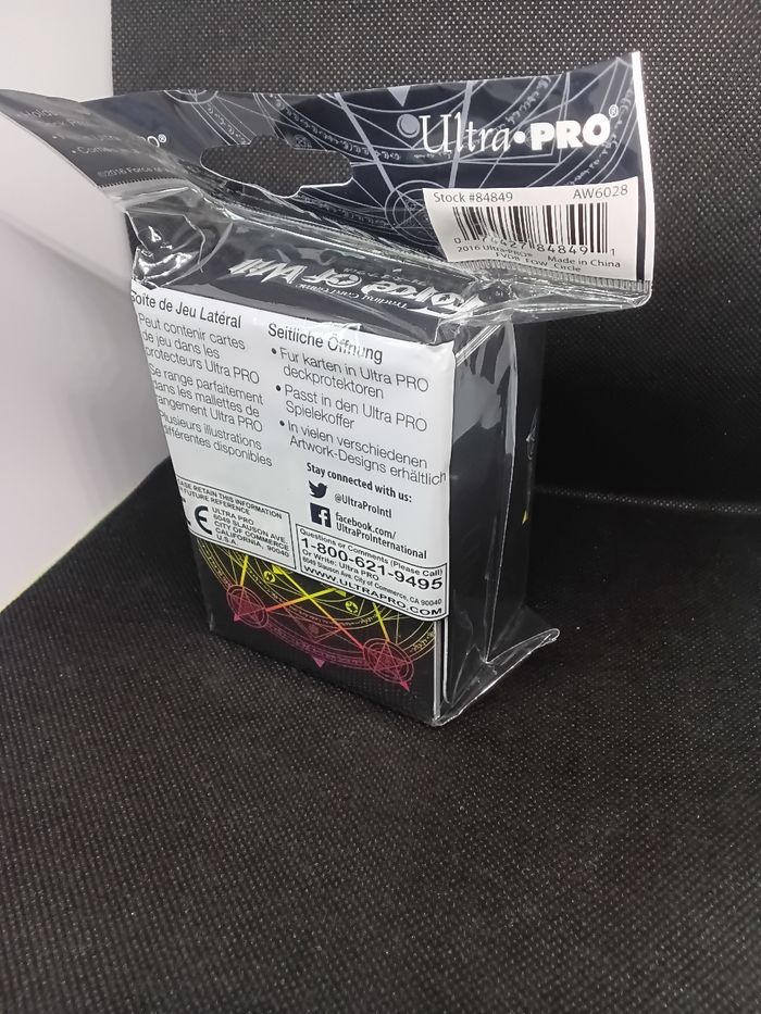 Deck box force of will ultra pro - photo numéro 2
