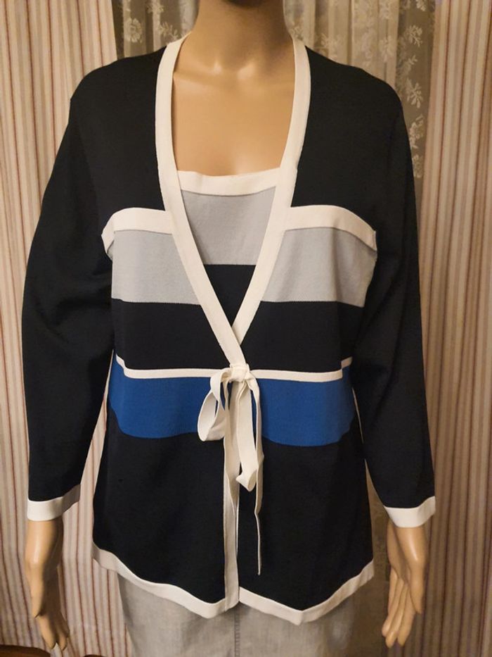 Blouse/ Pull Mayerline taille 2L 44 - photo numéro 2