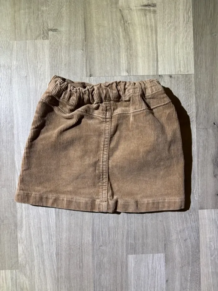 Jupe velours marron H&M - photo numéro 3