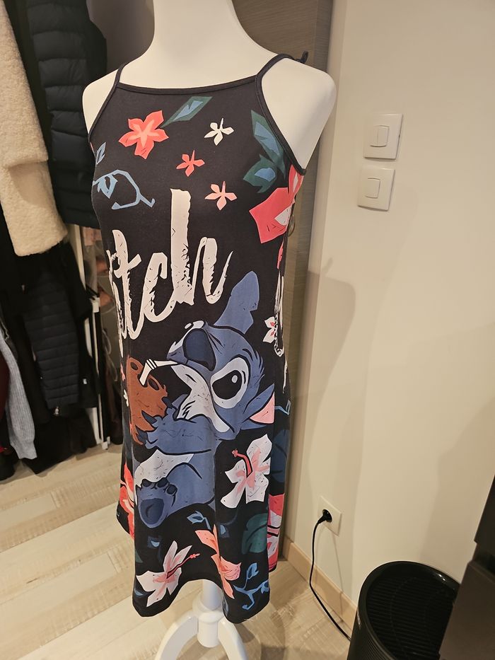 robe stitch noire disney bretelles été 14 ans - photo numéro 2