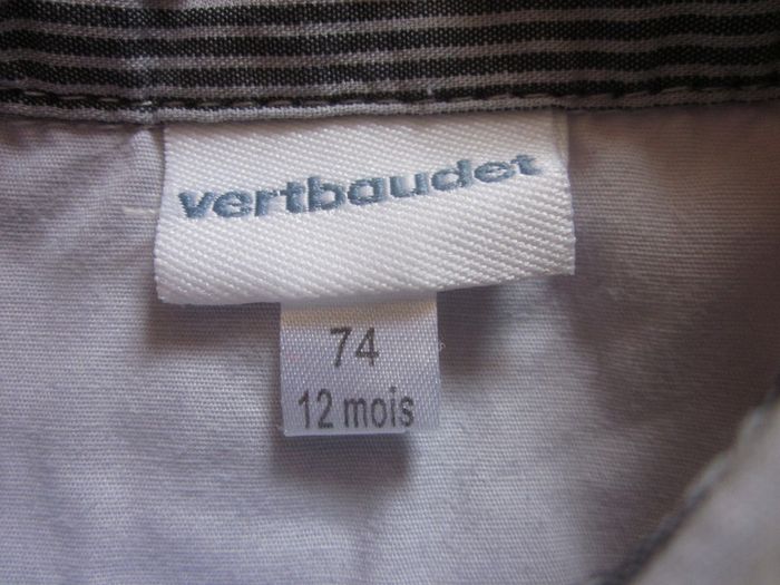 Ensemble chemise pantalon veston noeud papillon 12 mois - photo numéro 4