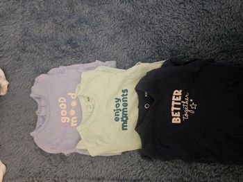 Lot de pyjamas bébé 1mois/54-56cm