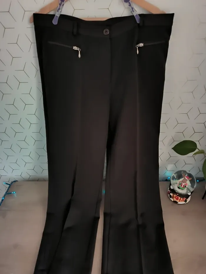 Pantalon de tailleur marron foncé vintage Sunders taille 42