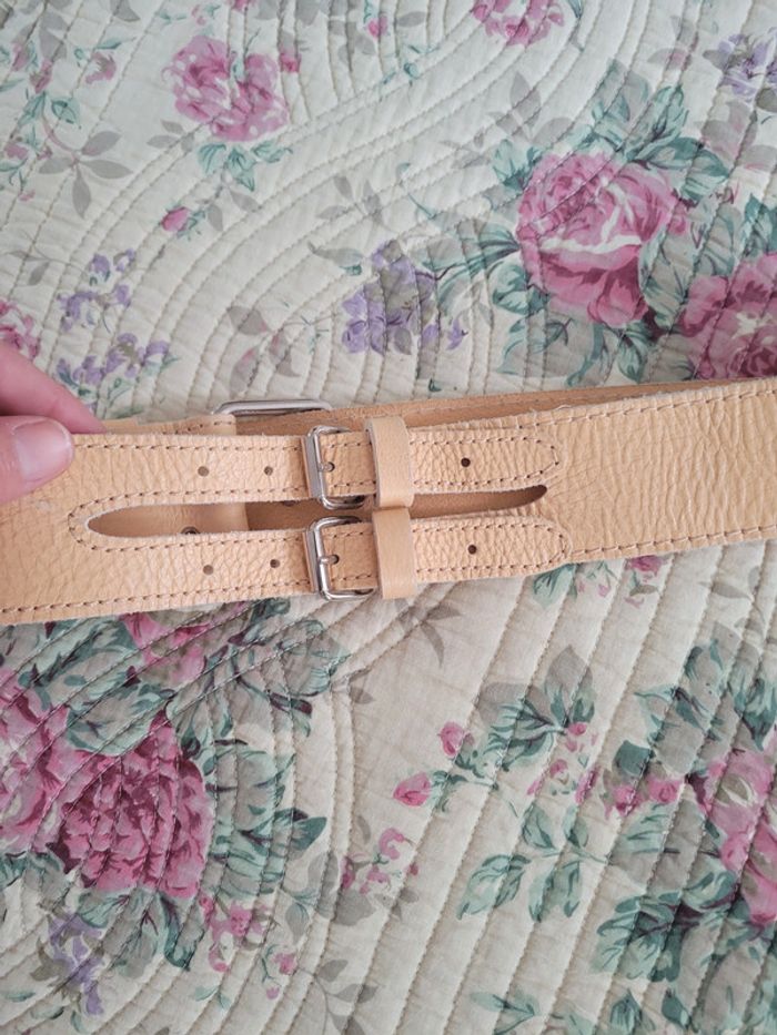 Ceinture en cuir comptoir des cotonniers - photo numéro 2