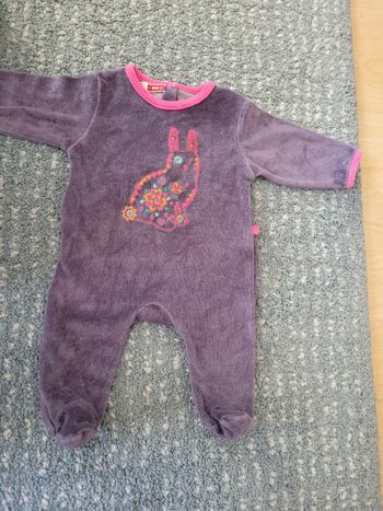 Grenouillère brodée