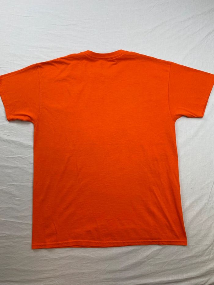 T-shirt imprimé sport USA, homme, été, Orange, L - photo numéro 3