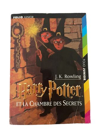 Livre Harry Potter et la chambres des secrets J.K Rowling Folio Junior