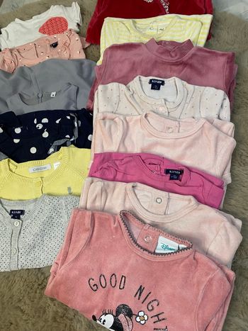 Lot vetements bébé fille 1 mois