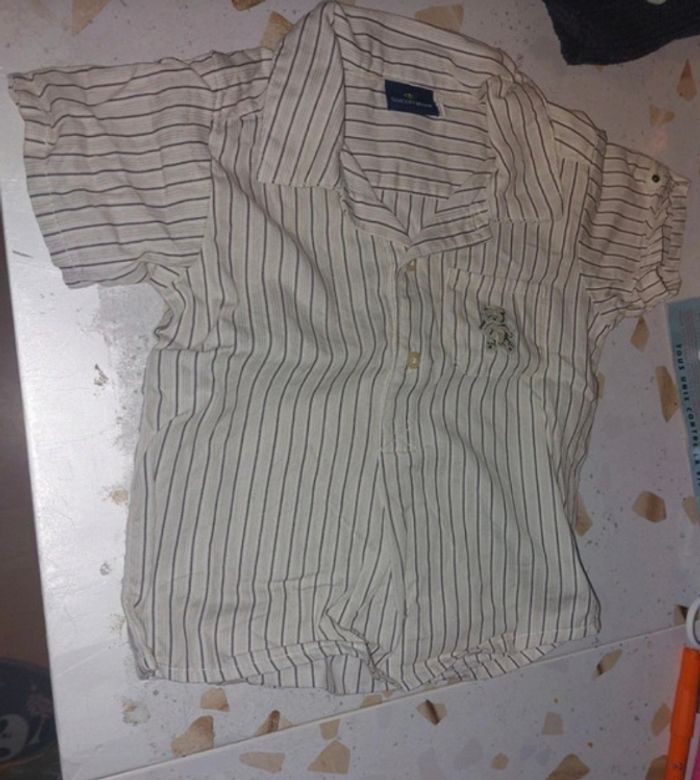 Chemise sergent mojor 6mois