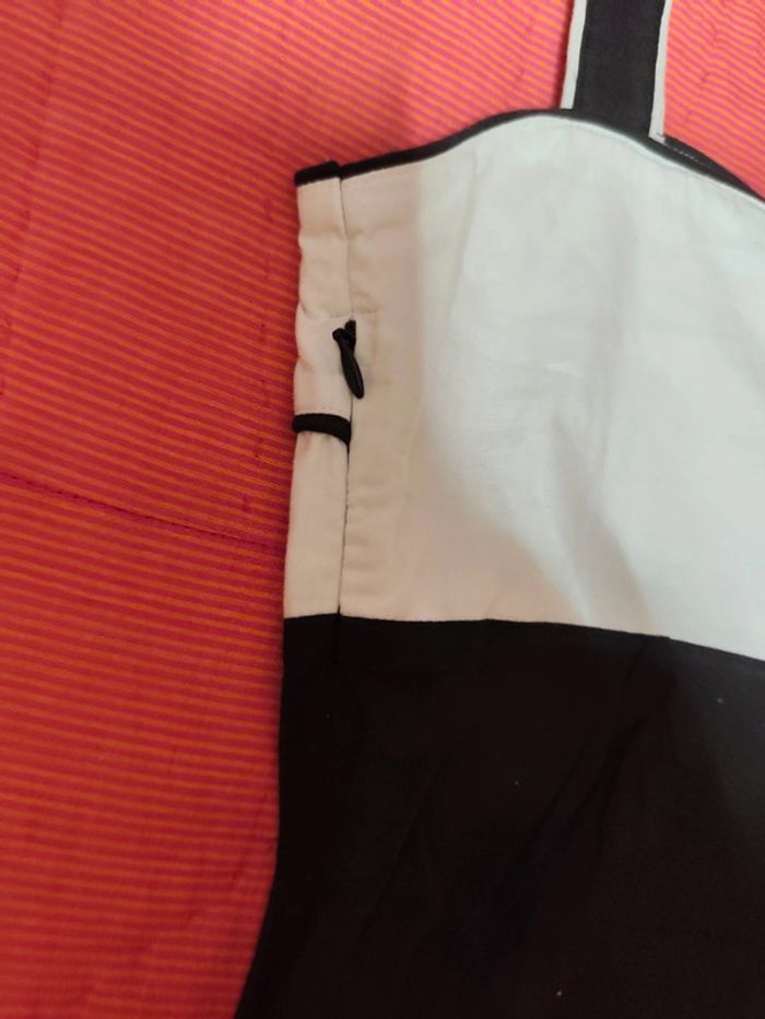 Superbe robe tunique noire aller simple taille M ou 38 - photo numéro 3