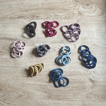 ⭐ Lot de 54 élastiques #emyfleury_accessoirescheveux