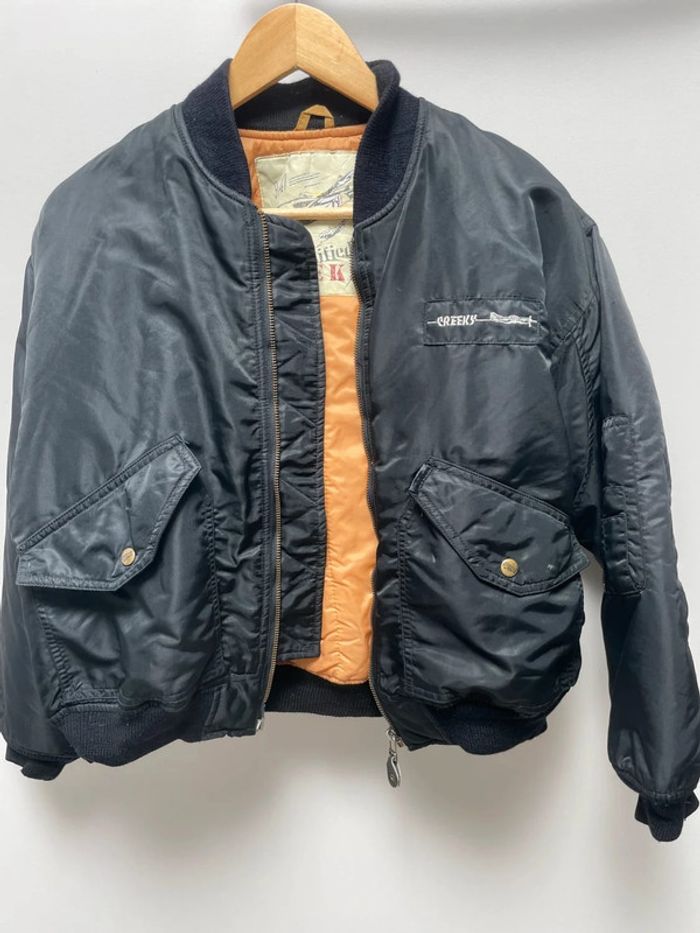 Creeks bomber jacket Fully embroided - photo numéro 2