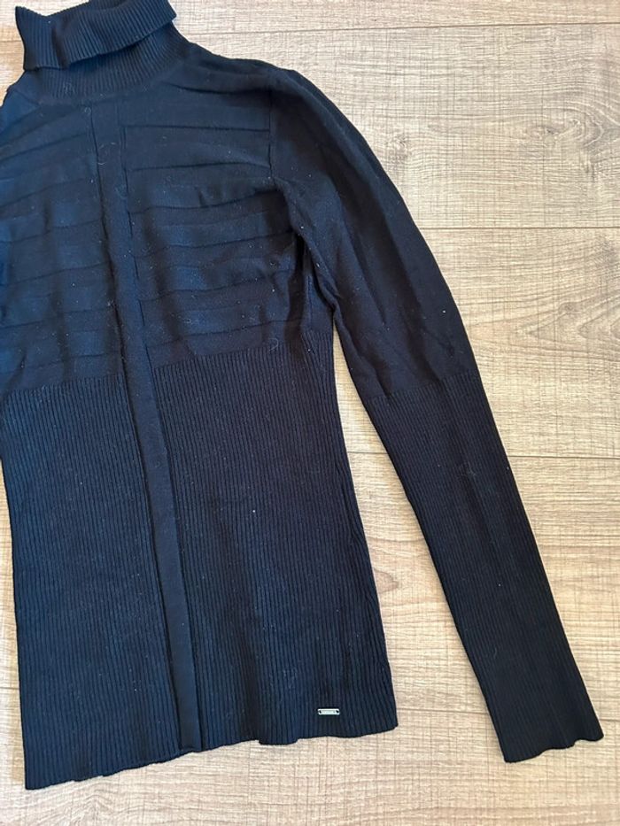 Pull noir à col roulé Morgan taille S bon état - photo numéro 13