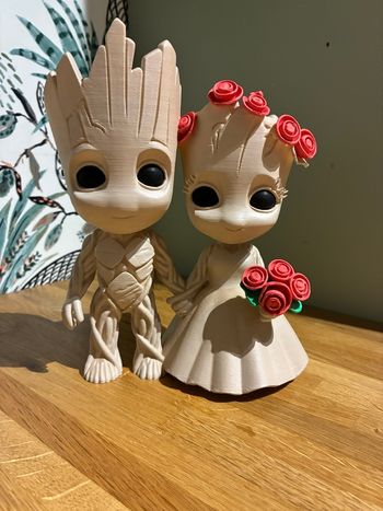 Groot et sa mariée 