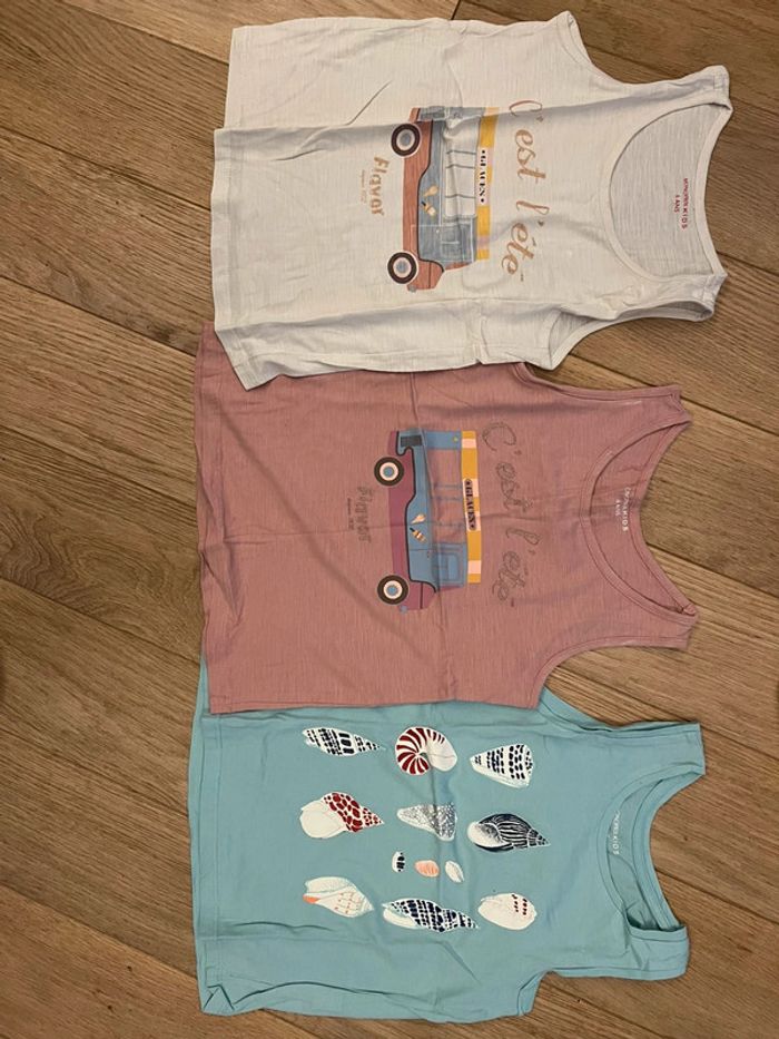 Lot de 21 vêtements printemps été 6 ans fille Monoprix kids très bon état - photo numéro 4