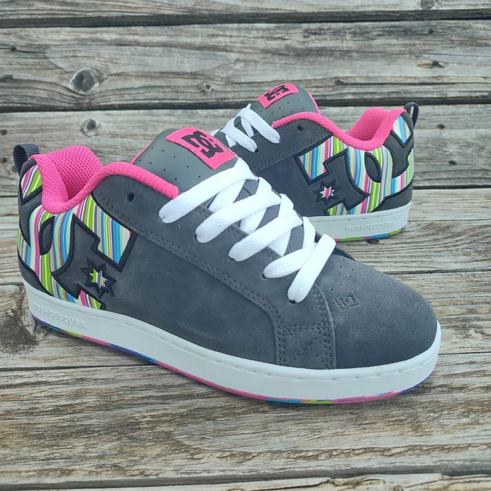 Vintage skateshoes y2k DC Shoes Court Graffik taille 38 - photo numéro 12