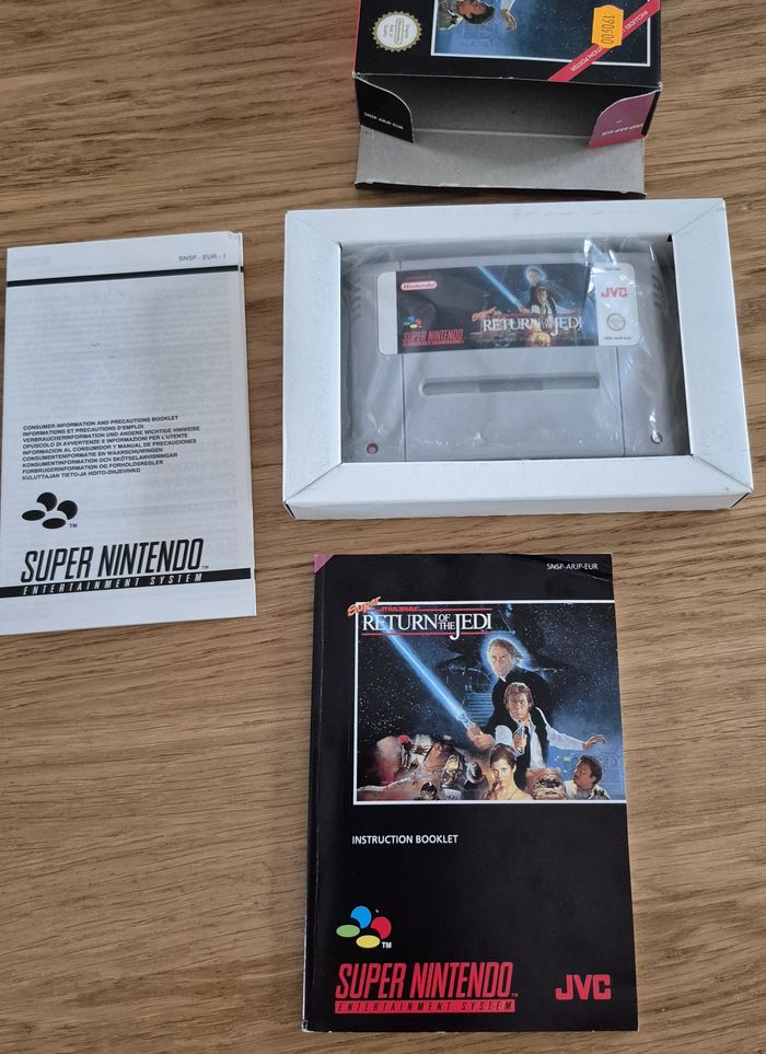 Jeu Super Star Wars Return Of The Jedi SNES Pal Eur - Fra / Super nintendo Rare - photo numéro 7