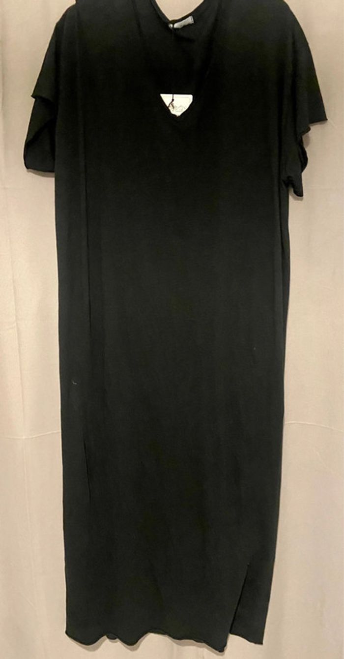 Robe Tee shirt longue en coton - photo numéro 2