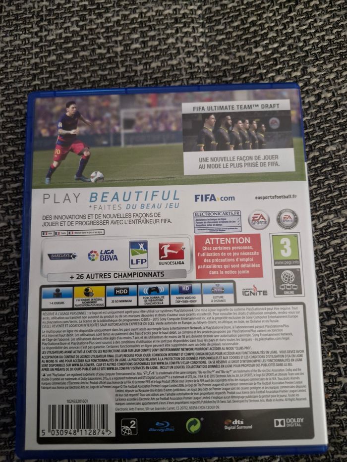 Fifa 16 ps4 - photo numéro 2