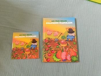 Livre + CD les plus belles chansons d'animaux