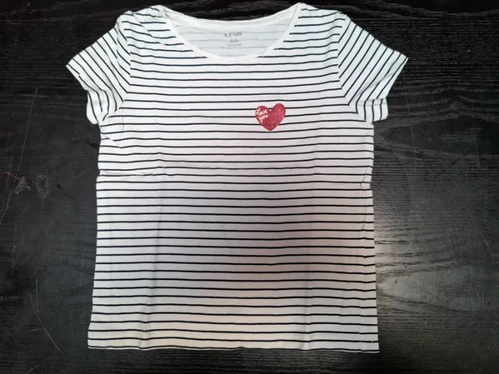 Tee-shirt rayure 5 ans