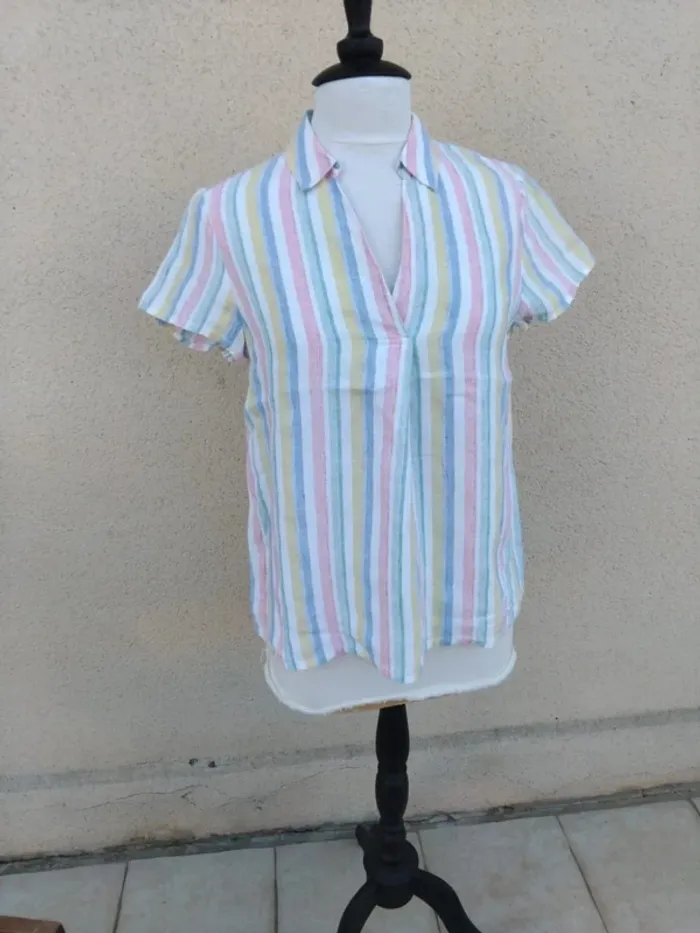 Blouse Caroll t40 100%lin