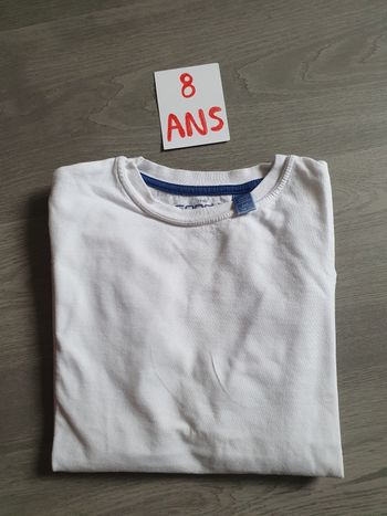 Maillot t-shirt 8ans garçon