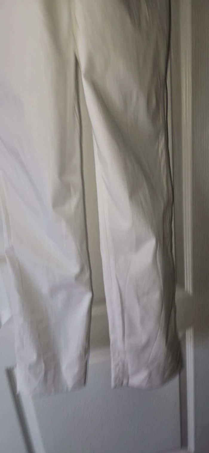 Pantalon Burberry London Blanc avec étiquettes - photo numéro 7