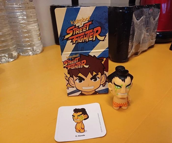 Figurine Street Fighter - Serie 1 - Kidrobot - E. Honda