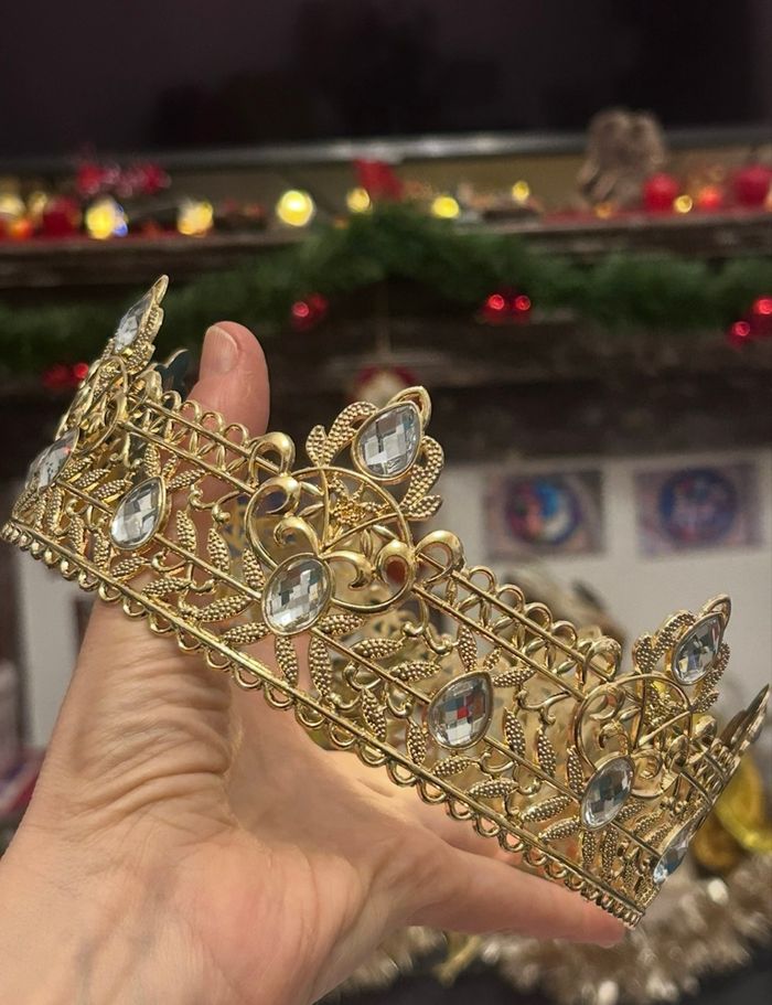 Couronne en métal, cosplay ou épiphanie - photo numéro 9