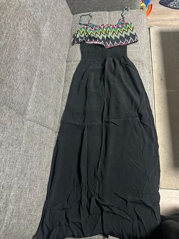 Robe longue à bretelles taille 36