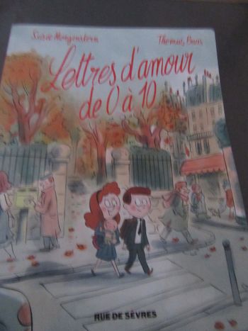 Livre " Lettres d'amour de 0 à 10 " Ecole des loisirs