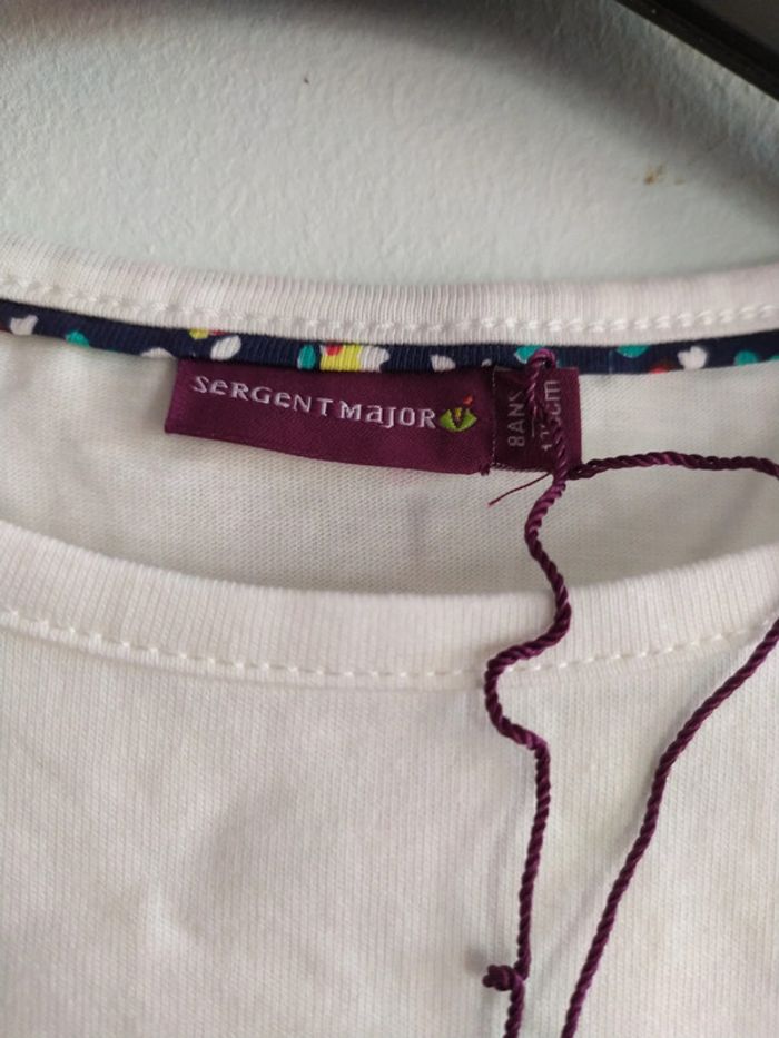 T shirt manches 3/4 sergent major neuf - photo numéro 3