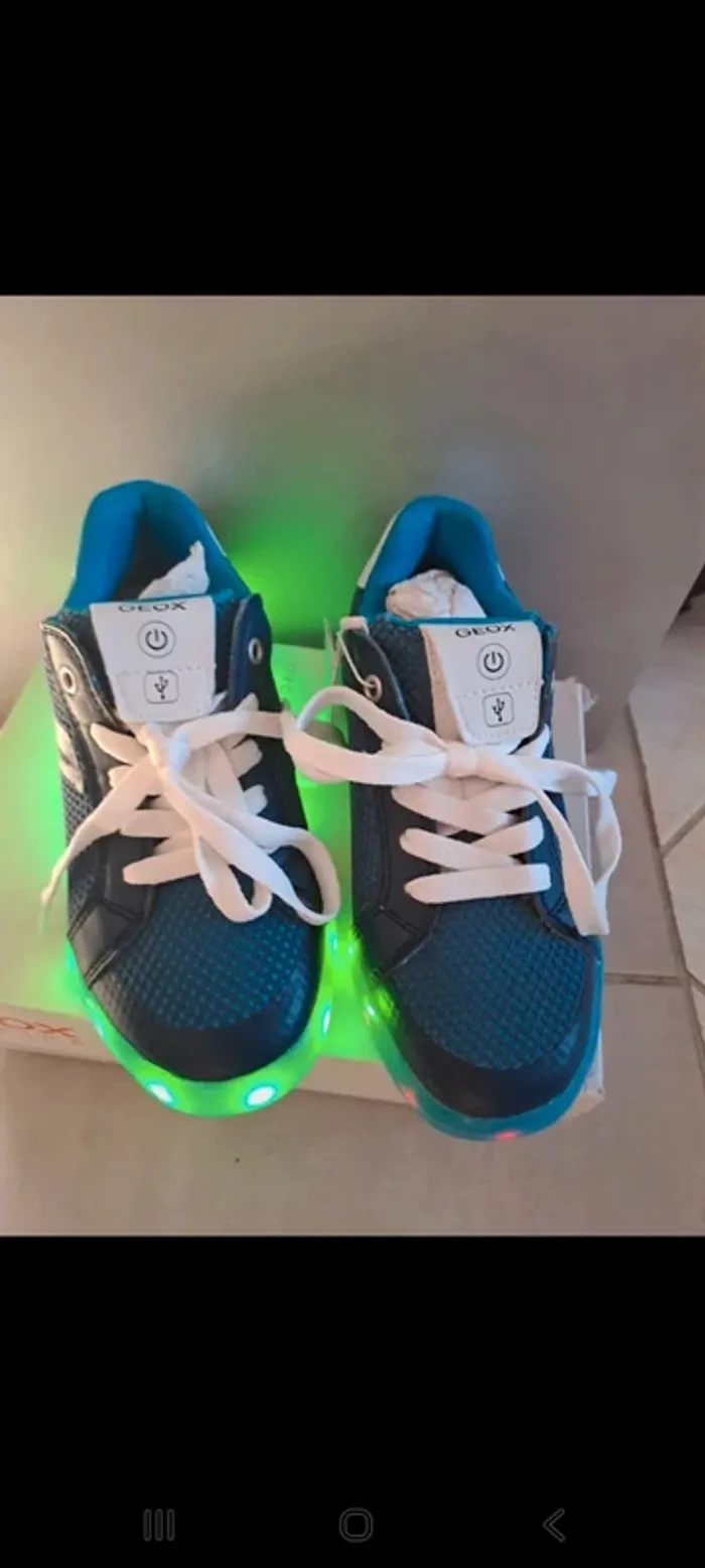 Baskets à leds rechargeables
