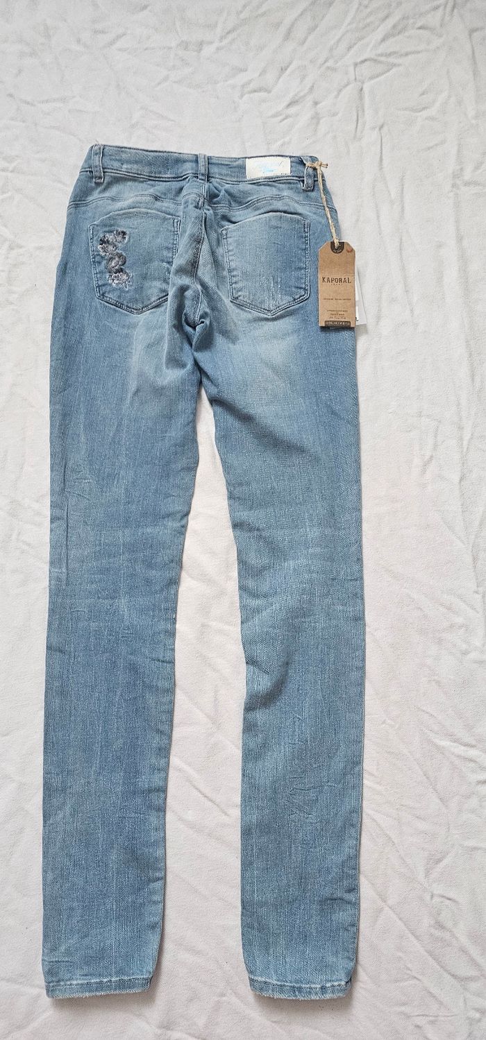 Jean Kaporal slim bleu clair – Neuf avec étiquette - photo numéro 8