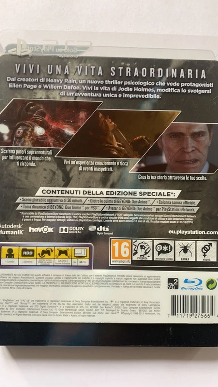 steelbook beyond ps3 - photo numéro 2