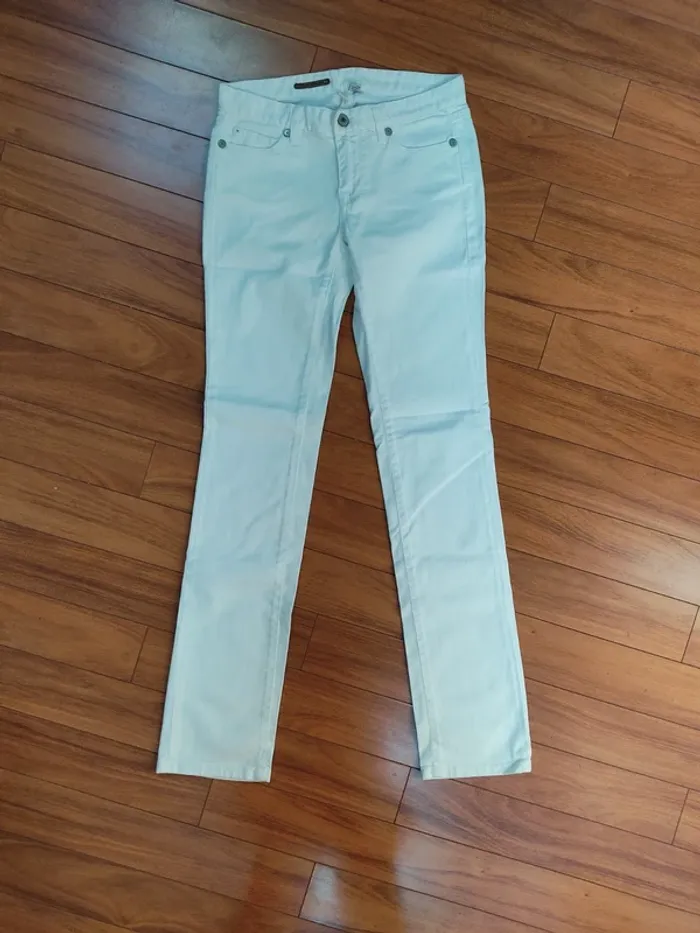 Pantalon blanc femme Club Monaco 37 Neuf - photo numéro 2