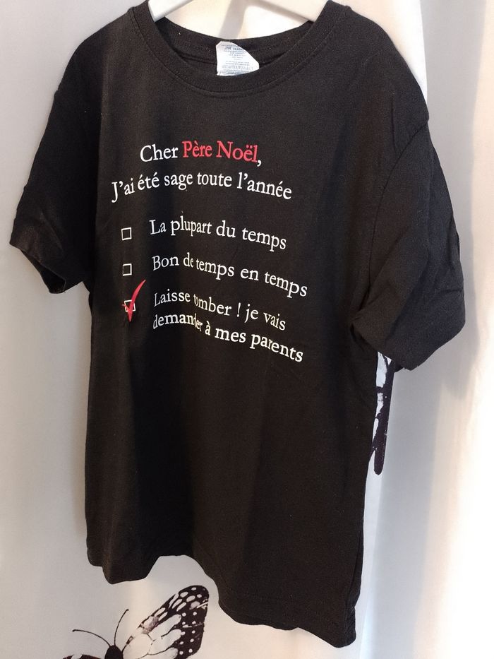 Tee-shirt Cher Père Noël 5ans 🌲