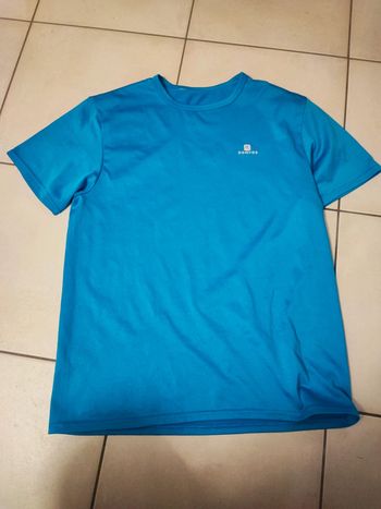 Tee shirt bleu domyos taille M