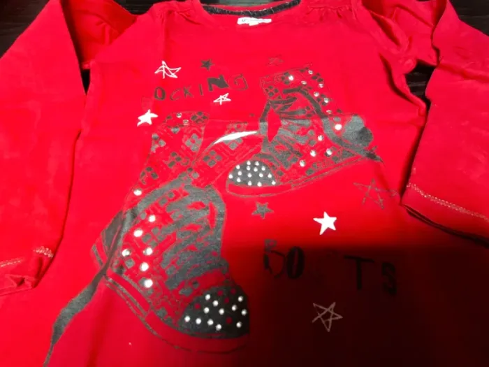 Tee-shirt manche longue 6 ans - photo numéro 2