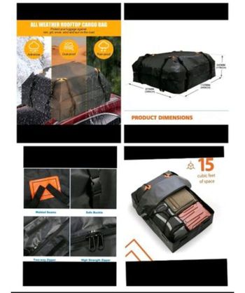 Neuf Coffre de toit souple en toile