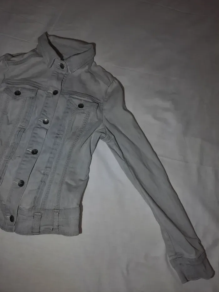Veste en jean camaieu - photo numéro 3