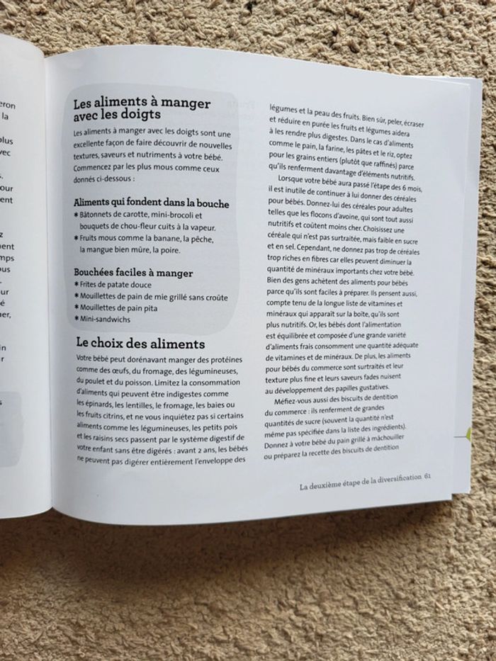 Bébé mange de tout d'Annabel Karmel – Le guide incontournable de la diversification alimentaire - photo numéro 7