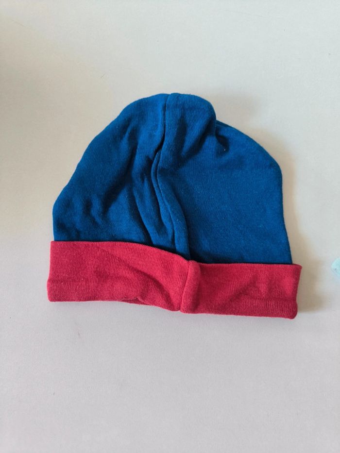 Lot de 2 bonnets 1mois - photo numéro 2