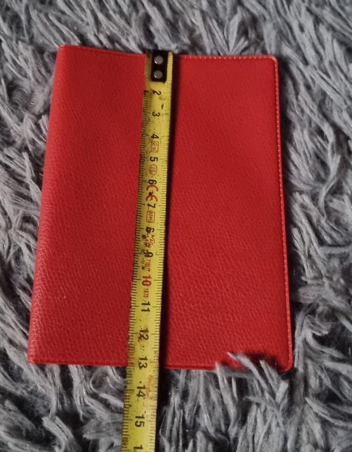 Protège cahier rouge - photo numéro 4