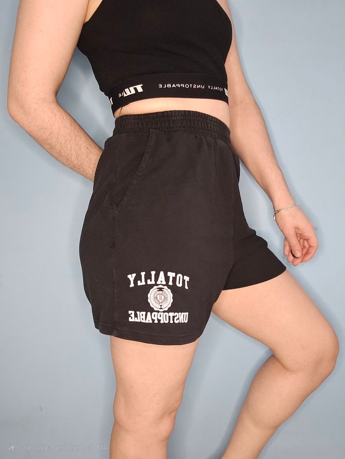 Short noir confortable noir T38 Tally Weijl - photo numéro 2