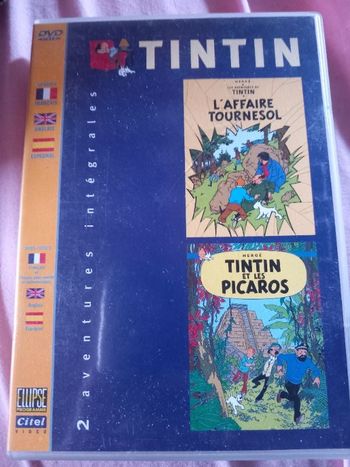 Dvd Tintin l'affaire tournesol