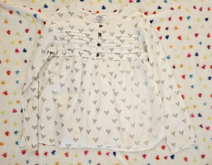Blouse tex 8 ans