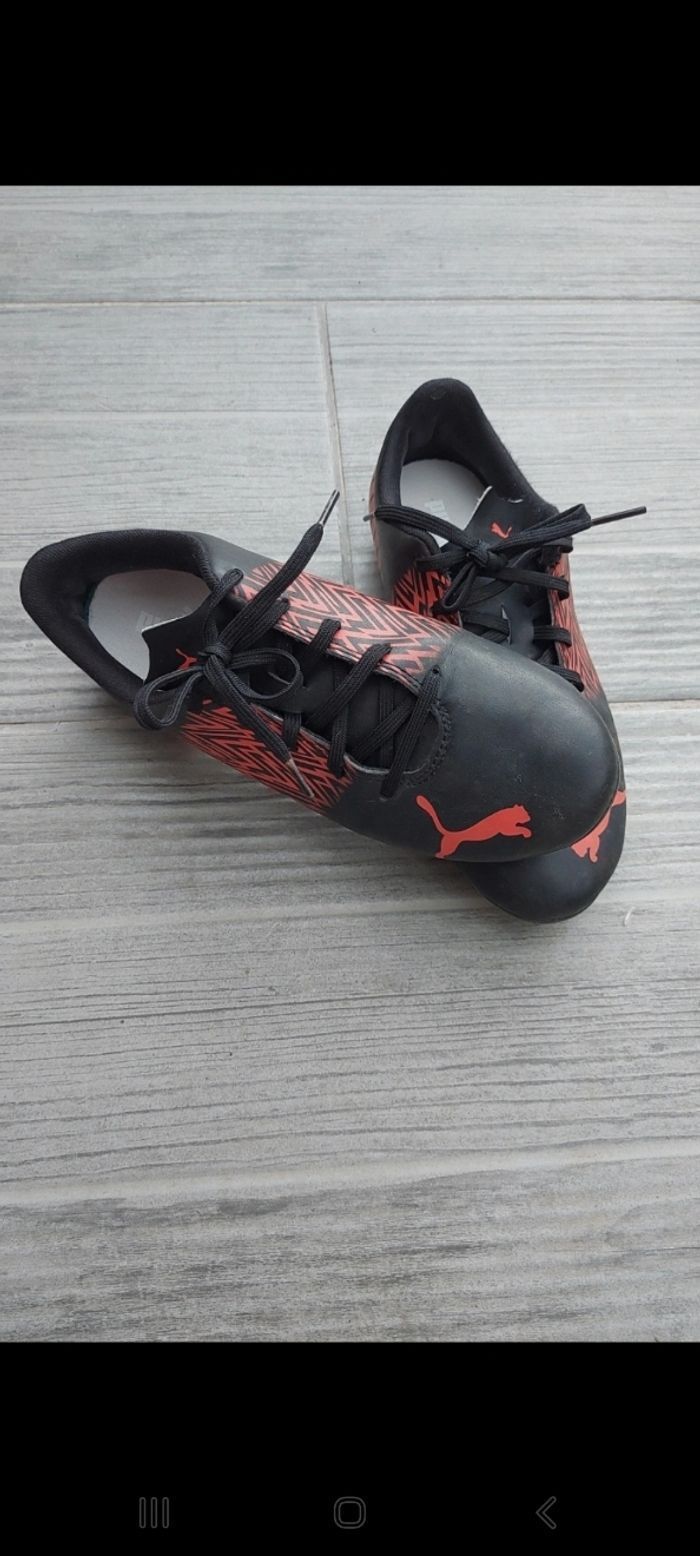 Crampons foot puma noir et rouge 38 tbe - photo numéro 4